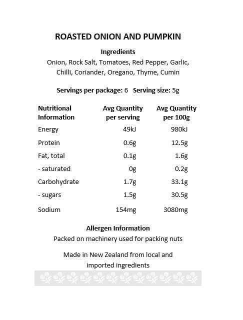 Roasted Onion & Pumpkin Gourmet Dip Mix