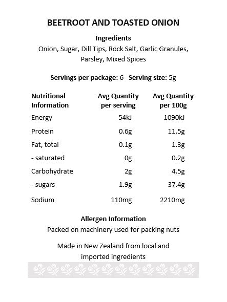 Beetroot & Toasted Onion Gourmet Dip Mix