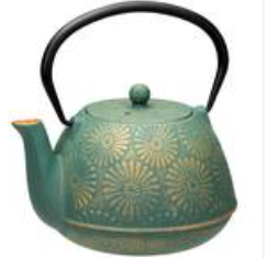 AVANTI Cast Iron Tea Pot - Daisy