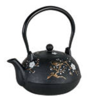 AVANTI Cast Iron Tea Pot - Blossom
