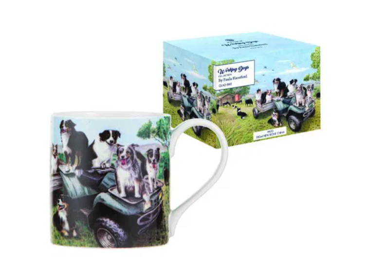 Working Dogs Quad Bike Mug