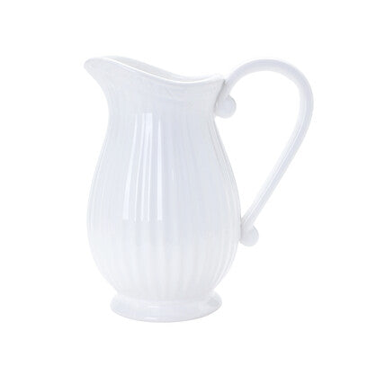 White Ceramic Jug