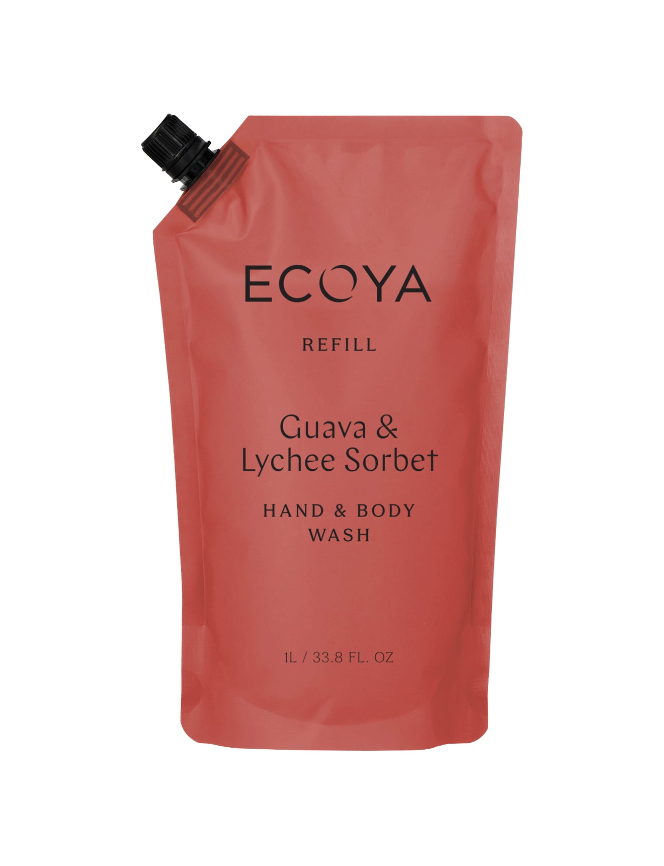 ECOYA Hand & Body Wash Refill - GUAVA & LYCHEE SORBET