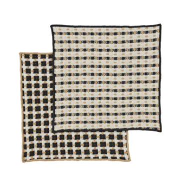 Recycled Cotton Dishcloth - Black