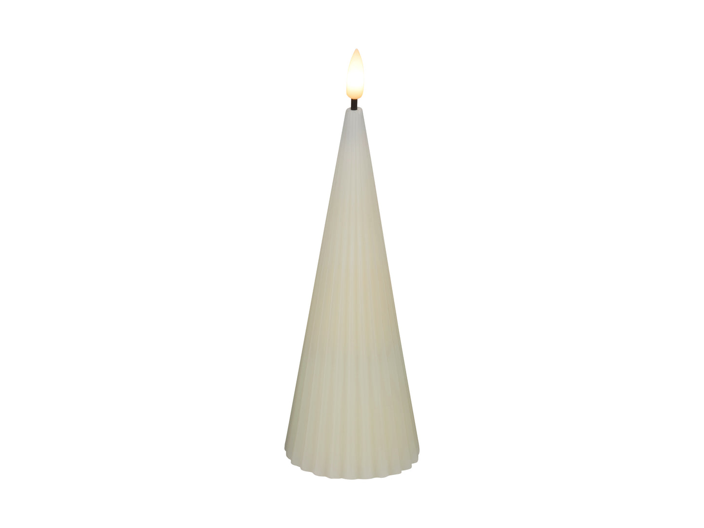 Let's Get Lit - Linea LED Cone Candle Soy