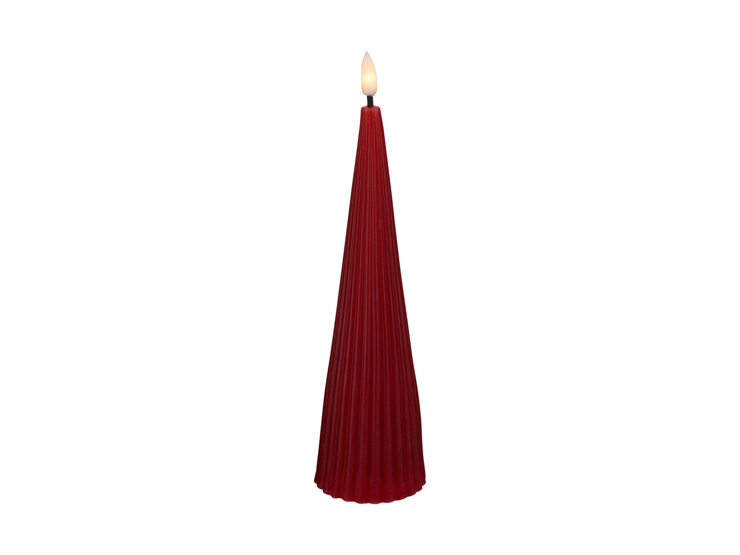 Let's Get Lit - Linea Cone Candle Cherry LG