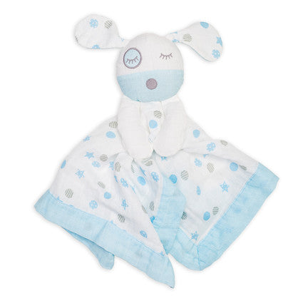 Lulujo Puppy Muslin Lovie