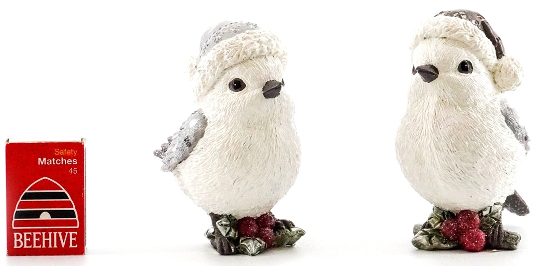 Silver Birds - Pair