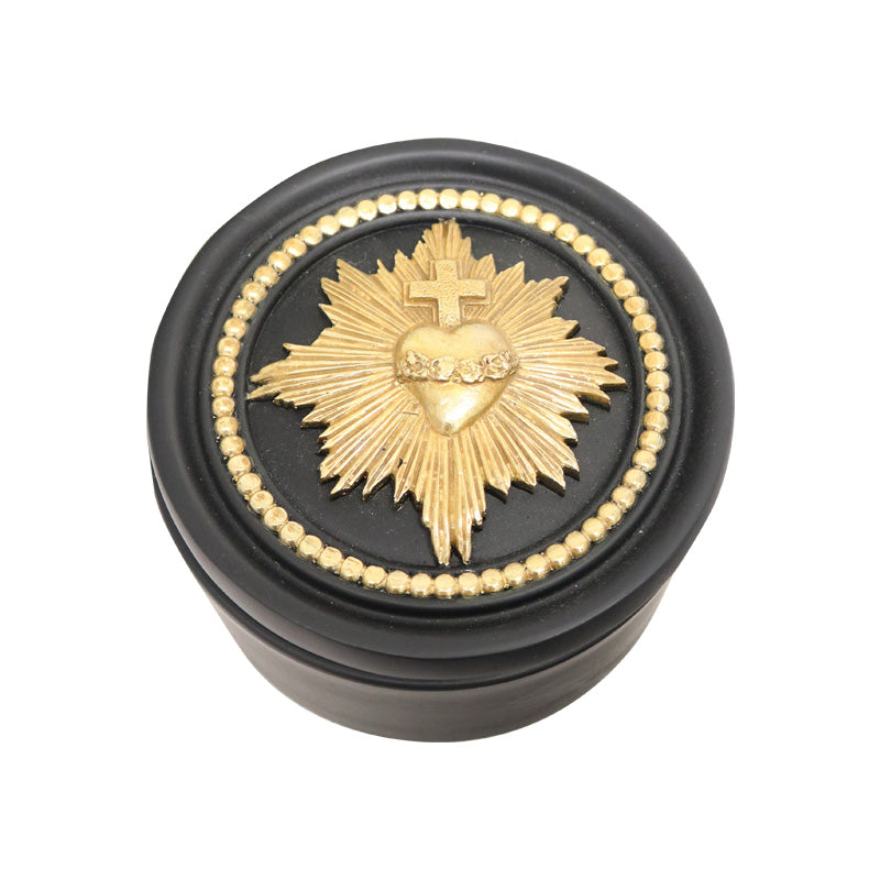 Resin Heart Trinket Box