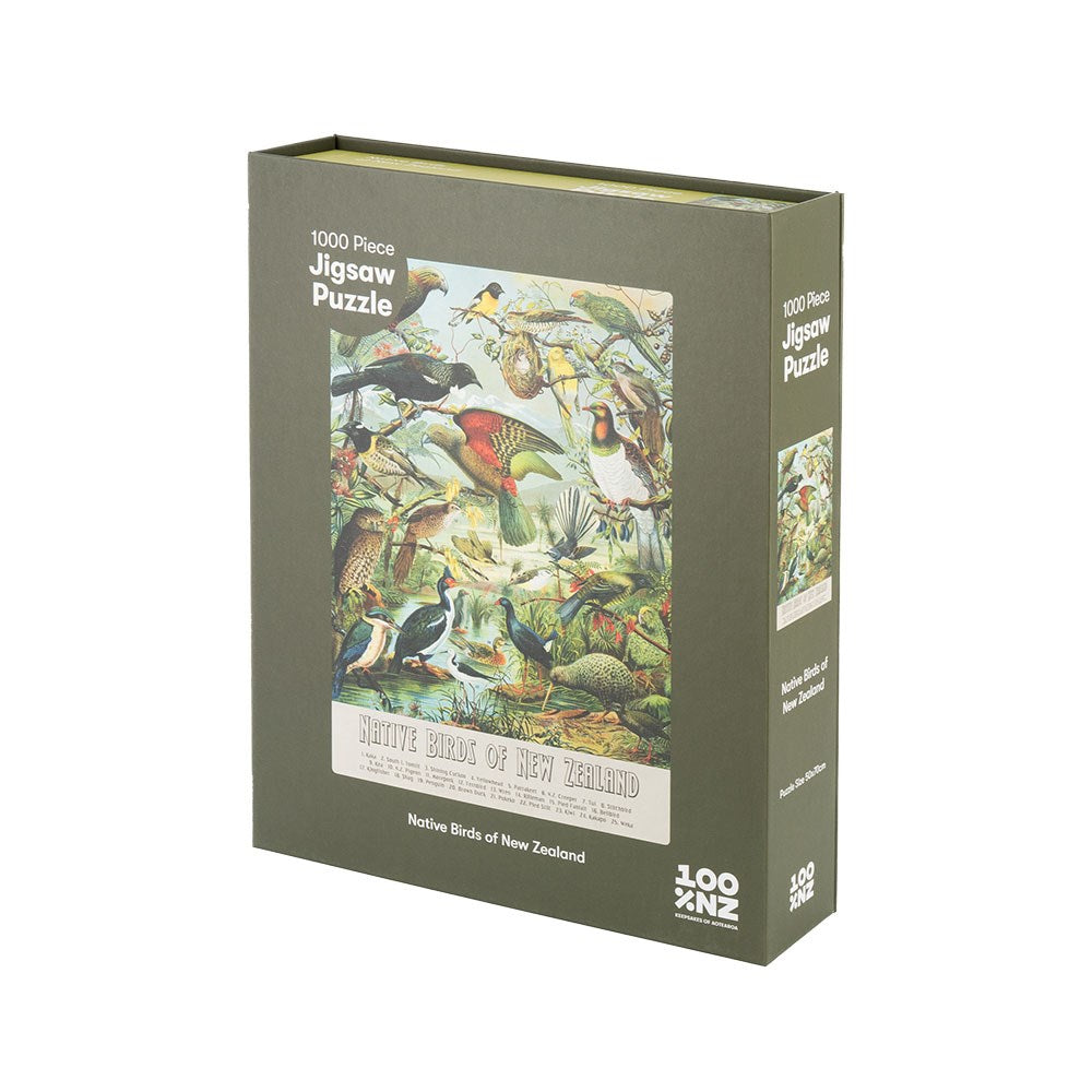 Jigsaw Puzzle - NZ Native Birds