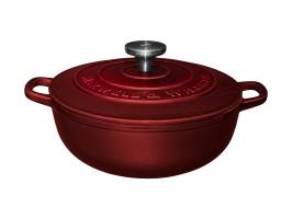 Maxwell & Williams Cast Iron Round Casserole 24cm