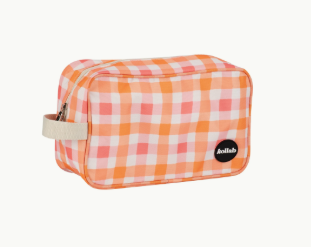 KOLLAB Travel Bag - Watermelon Peach Check