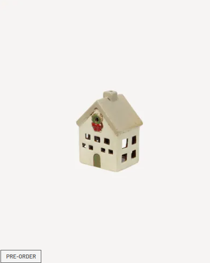 Alsace Tea Light Villa Christmas Stone