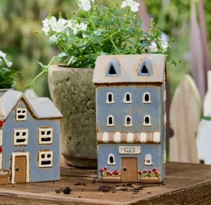 Devon Flower Shop Tea Light Cornflour