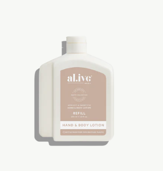 Al.ive Lotion Refill - Apricot & Sweet Fig