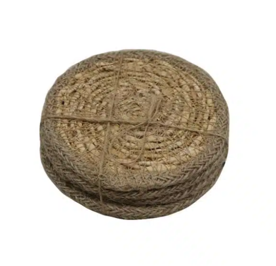 Seagrass Coasters - Natural Rim