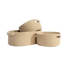 LIVING TEXTILES 3 Piece Storage Set