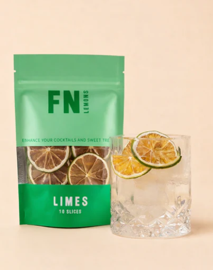 Dried Lime Garnish