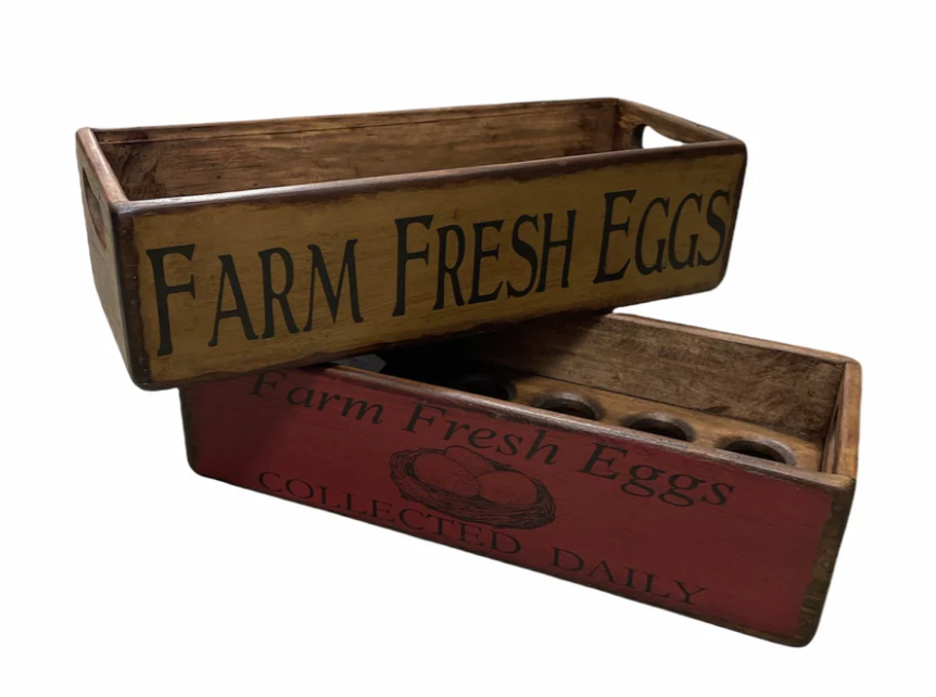 Wooden Egg Tray