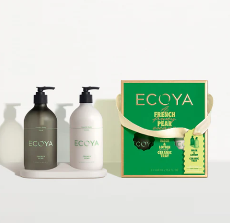 ECOYA French Pear Bathroom Gift Set