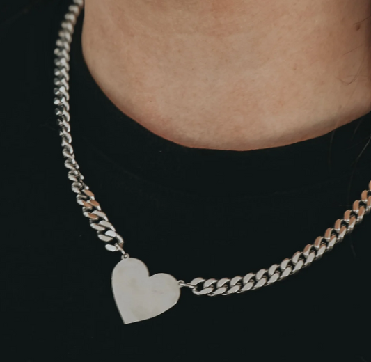 Statement Heart Necklace - Katy B