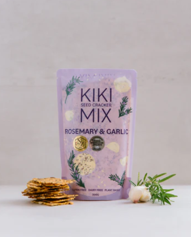 KIKI Seed Cracker Mix - ROSEMARY & GARLIC
