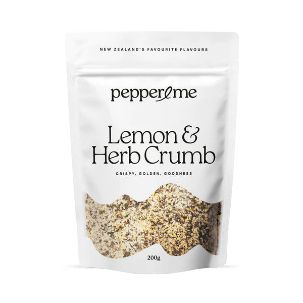 PEPPER & ME - Lemon & Herb Crumb 200GM