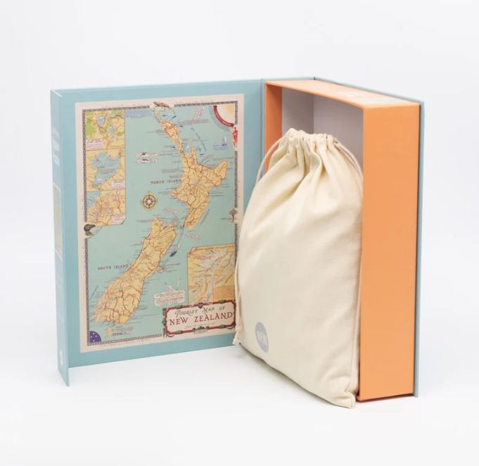 NZ, Tourist Map of New Zealand Jigsaw Puzzle