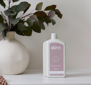 Al.ive Raspberry Blossom & Juniper Hand Wash Refill