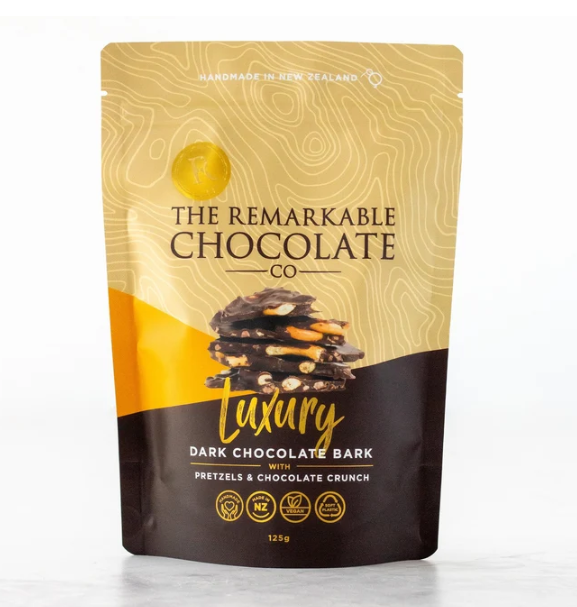 Remarkable Chocolate Bark - Pretzels & Chocolate Crunch