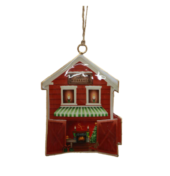 Santas Workshop Hanging House