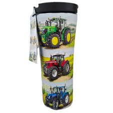 Tractors Then/Now Travel Mug