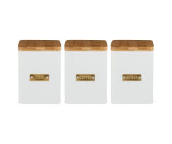 TYPHOON SQUARE CANNISTERS - White