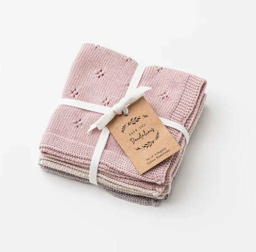 OTD Organic Washcloth Set of 3
