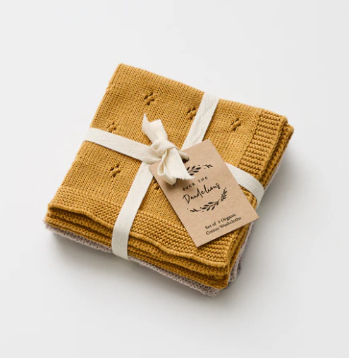 OTD Organic Washcloth Set of 3