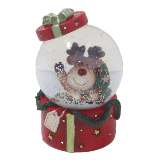 Water Ball with Reindeer Hiding