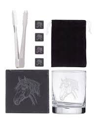 Whisky Business Horse 9pc Whisky Set