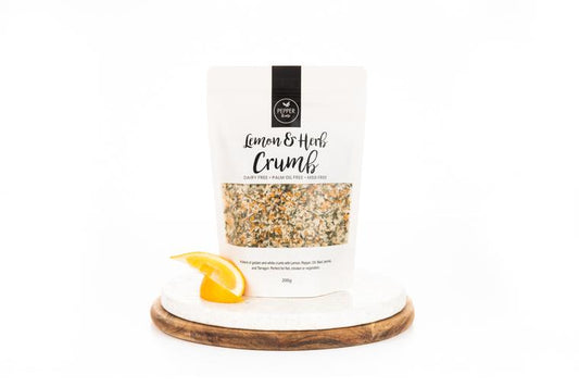 PEPPER & ME - Lemon & Herb Crumb 200GM