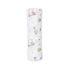 Lulujo Classic Muslin Swaddle - Golf