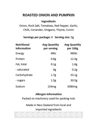 Roasted Onion & Pumpkin Gourmet Dip Mix