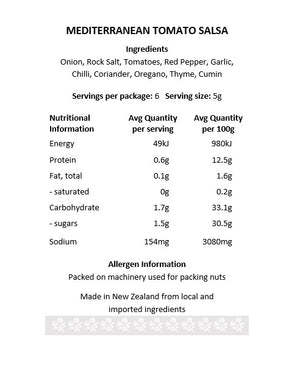 Tomato Salsa Gourmet Dip Mix