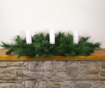 Triple Pine Candle Holder