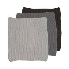 Eco Knitted 3pk Dishcloth