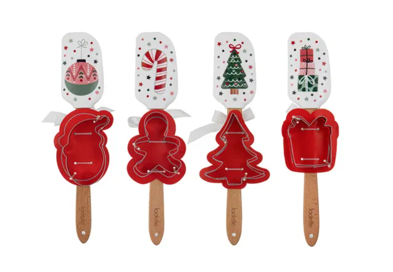 Festive Fun Assorted Spatula & Cookie Cutter
