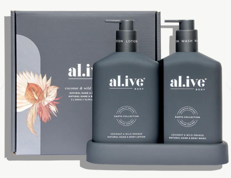 Al.ive Wash & Lotion Duo - Coconut & Wild Orange