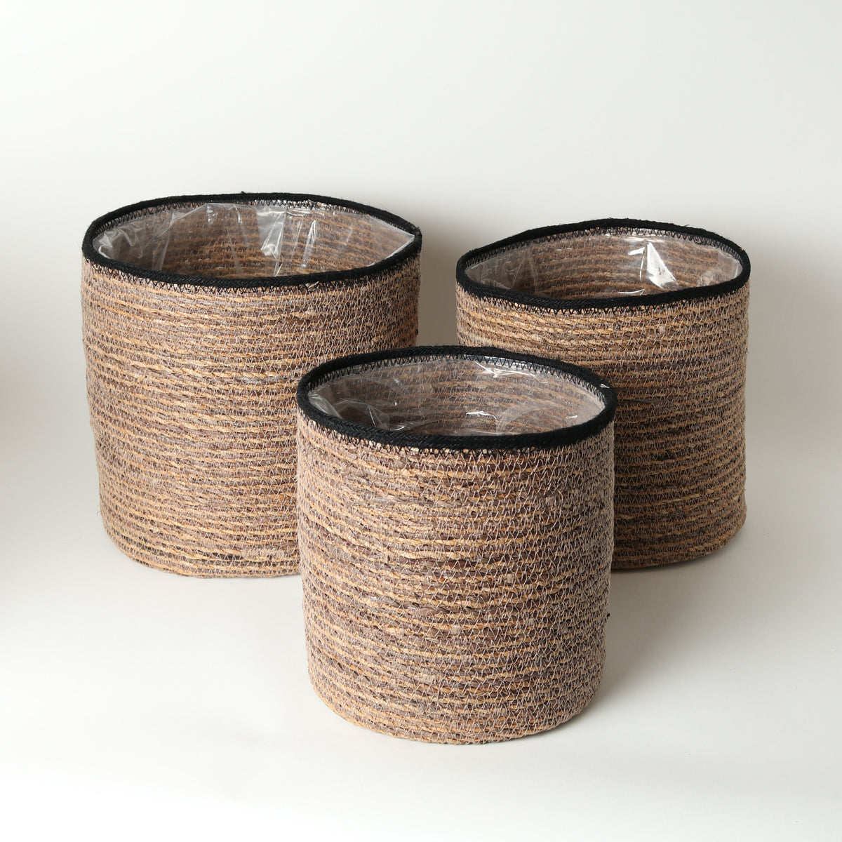 Seagrass Basket Natural/Black