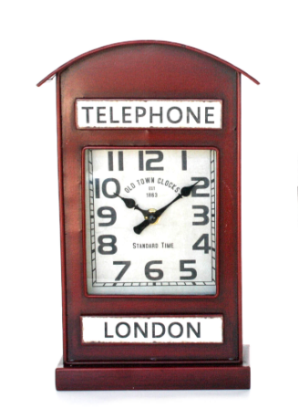 Table Clock - London Booth