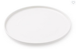 White Candle Plate