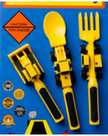 Constructive Eating - Construction Cutlery