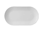 White Basics Diamonds Oblong Platter